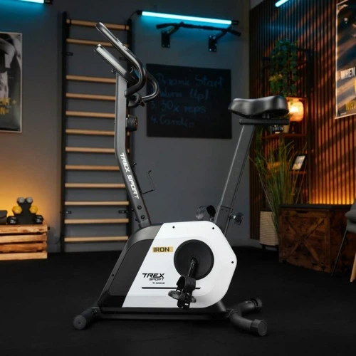 Магнітний велотренажер Trex Sport IRON TX-500MB білого кольору - Фото 5 Магнітний велотренажер Trex Sport IRON TX-500MB білого кольору - изображение 5
