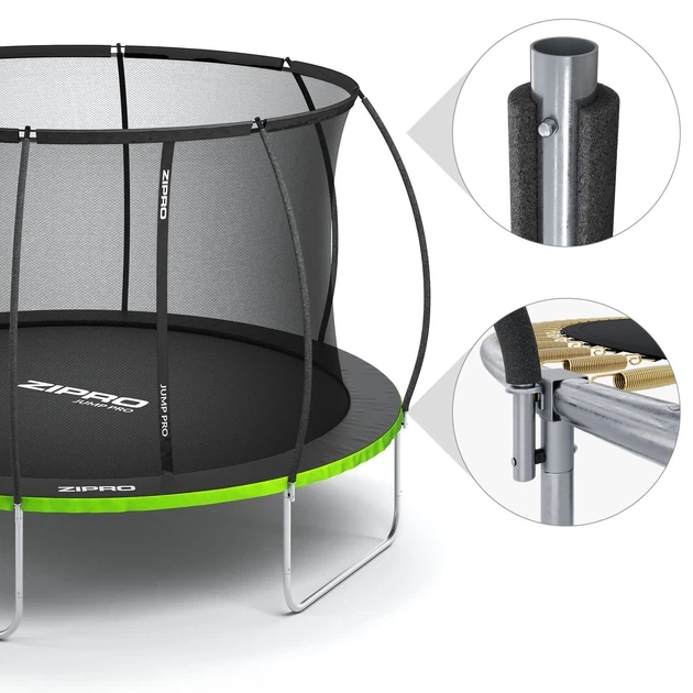 Батут Zipro Premium 252 см із Внутрішньою Захисною Сіткою Jump Pro 8FT IN - Фото 5 Батут Zipro Premium 252 см із Внутрішньою Захисною Сіткою Jump Pro 8FT IN - изображение 5