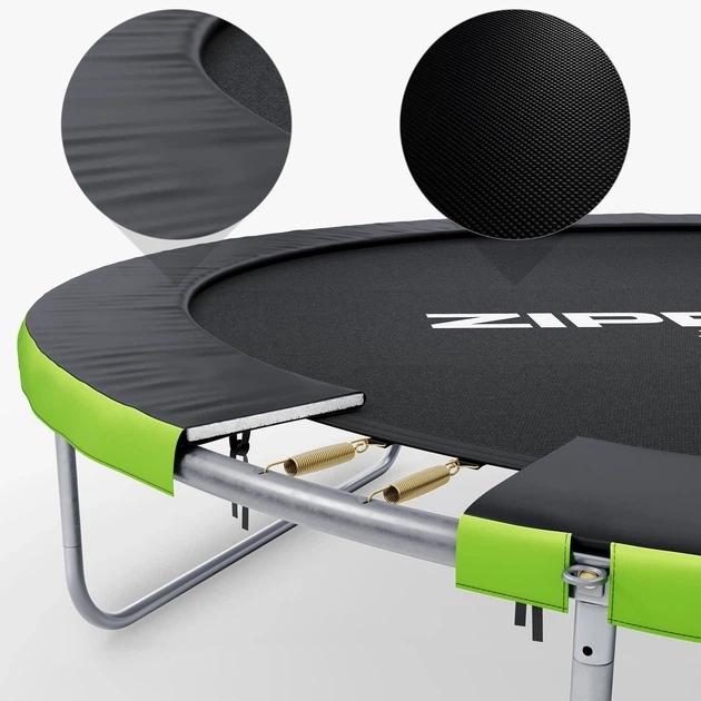 Батут Zipro Premium 252 см із Внутрішньою Захисною Сіткою Jump Pro 8FT IN - Фото 6 Батут Zipro Premium 252 см із Внутрішньою Захисною Сіткою Jump Pro 8FT IN - изображение 6