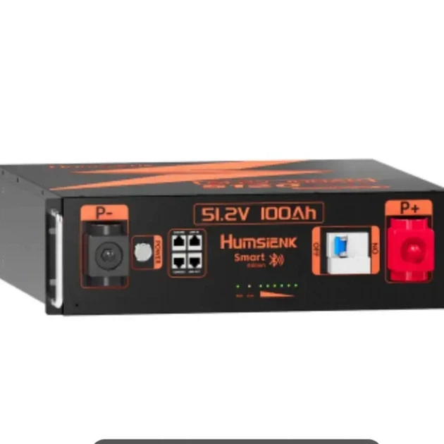 Накопичувач енергії HumsiENk 5,12 Вт LiFePO4 3U (HS48V100AH100RACK-3U-EU) - Фото 2 Накопичувач енергії HumsiENk 5,12 Вт LiFePO4 3U (HS48V100AH100RACK-3U-EU) - изображение 2