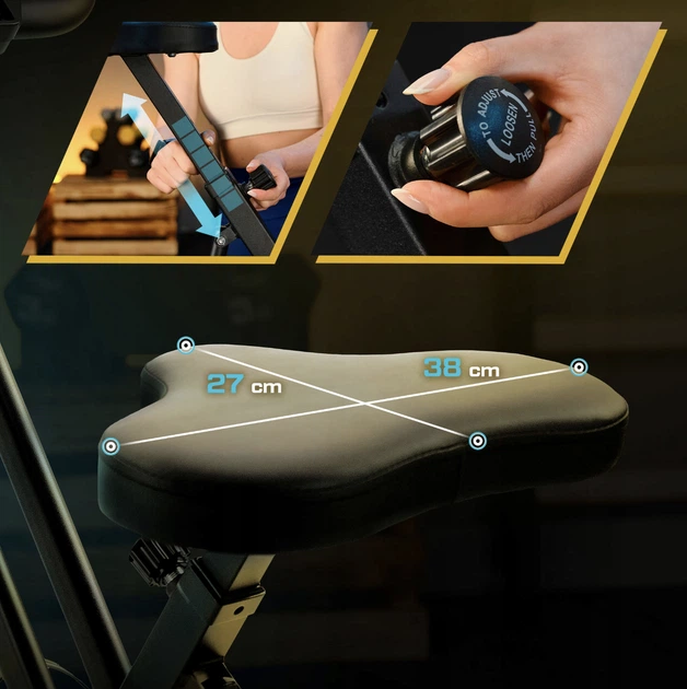 Магнітний складаний велотренажер Trex Sport Xbike BRIZ TX-340XB - изображение 5