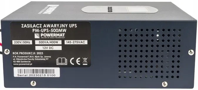 ДБЖ Powermat PM1220 500ВА 300Вт чиста синусоїда PM-UPS-500MW - Фото 7 ДБЖ Powermat PM1220 500ВА 300Вт чиста синусоїда PM-UPS-500MW - изображение 7