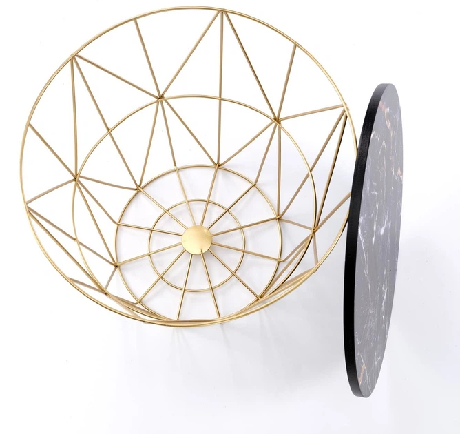 Столик Halmar Harissa G 41 см Чорна (5905248125568) - зображення 3