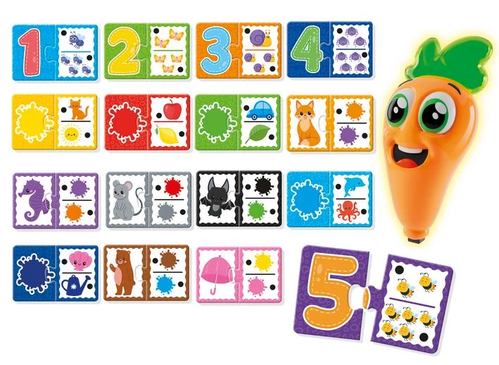 Навчальна настільна гра Lisciani Carotina Baby Кольори (8008324107292) - зображення 2