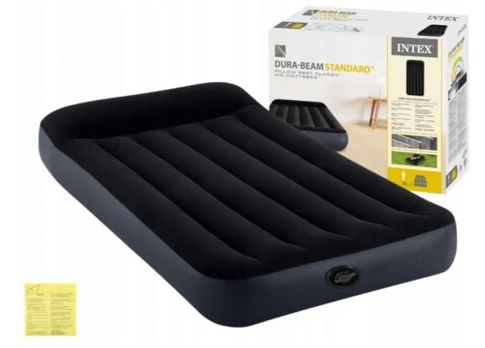 Надувной матрас Intex 64141 одноместный (99 x 191 x 25 см) - Фото 7 Надувной матрас Intex 64141 одноместный (99 x 191 x 25 см) - изображение 7