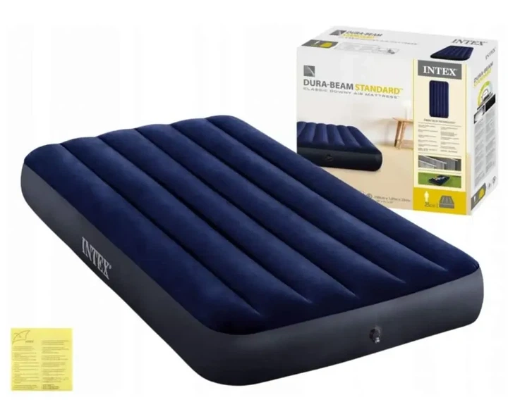 Надувной матрас Intex 64757 одноместный (99 х 191 х 25 см) - Фото 3 Надувной матрас Intex 64757 одноместный (99 х 191 х 25 см) - изображение 3