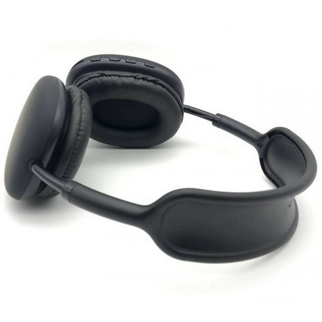 Полноразмерные беспроводные наушники Usams P9-PRO Bluetooth с MP3 плеером, FM радио, AUX, микрофон, microSD Black - изображение 2