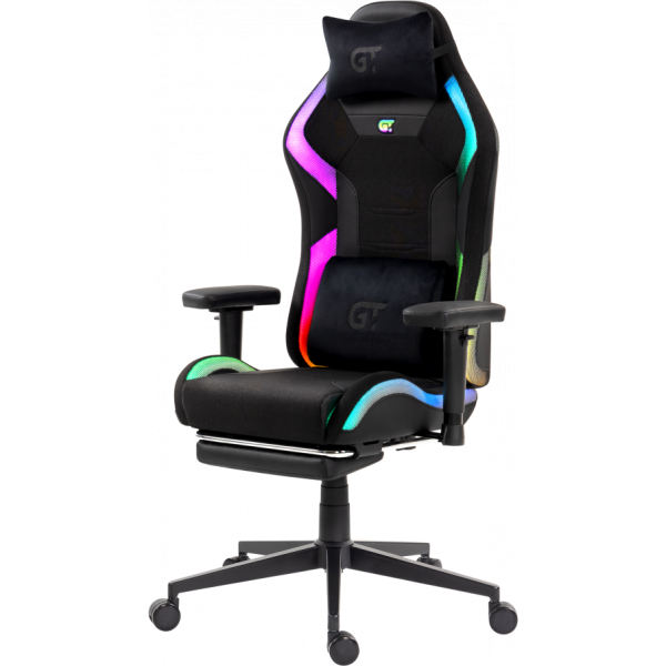 Геймерское кресло GT Racer X-2403 Black RGB - изображение 6