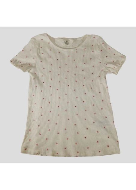 Футболка H&M 140 Білий 1023050_роз.цвет - зображення 2