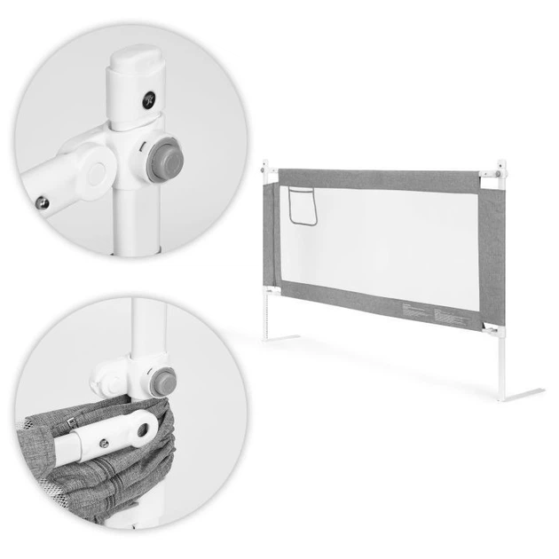 Barierka ochronna na łóżko EcoToys 160 cm (5905817011063) - obraz 5