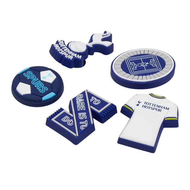 Przypinki do butów Crocs Tottenham 5Pck 10012076 5 szt Niebieskie (196265460700) - obraz 2