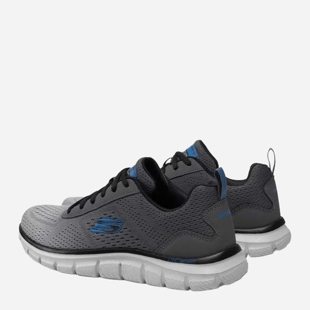 Buty sportowe męskie Skechers Track Ripkent 232399-CCGY 45 Szare (195969659670) - obraz 4
