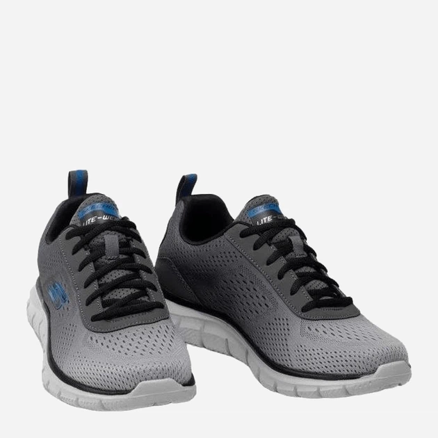 Buty sportowe męskie Skechers Track Ripkent 232399-CCGY 45.5 Szare (195969659687) - obraz 5