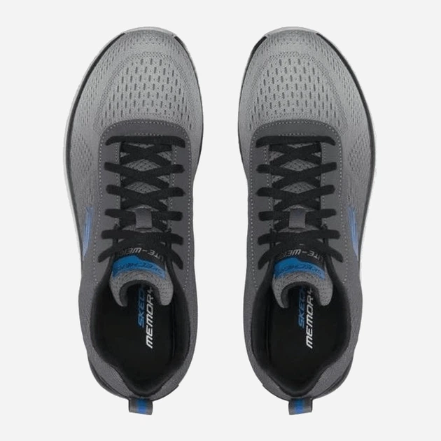 Чоловічі кросівки Skechers Track Ripkent 232399-CCGY 44 Сірі (195969659663) - зображення 6