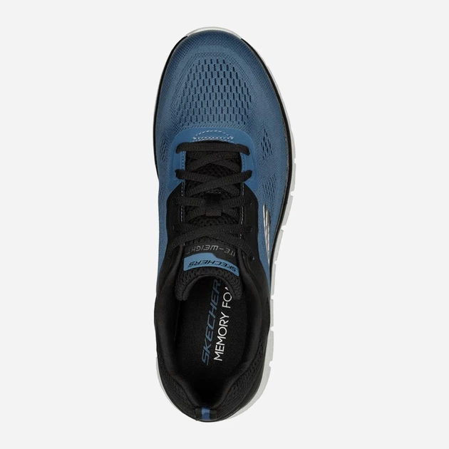 Чоловічі кросівки Skechers Track Broader 232698-BLBK 44 Сині (196989378817) - зображення 4