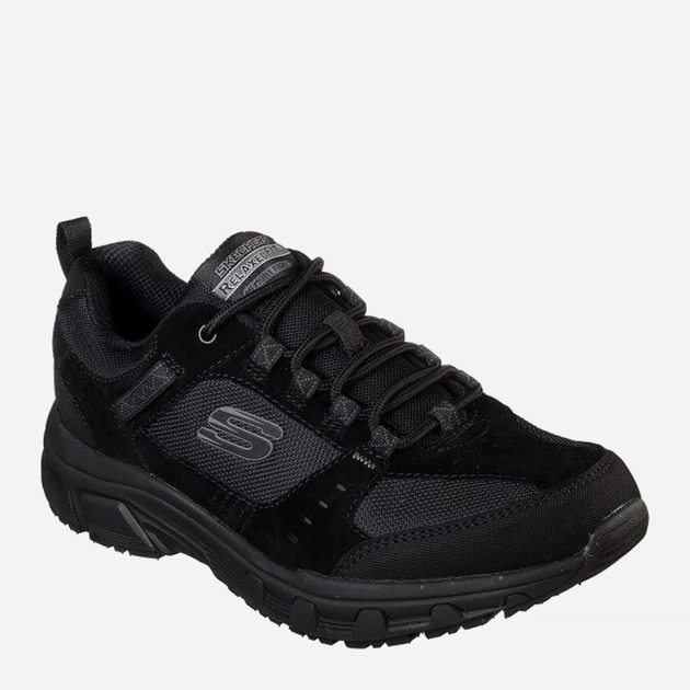 Buty sportowe męskie skórzane Skechers Oak Canyon 51893-BBK 45.5 Czarne (192283139116) - obraz 3