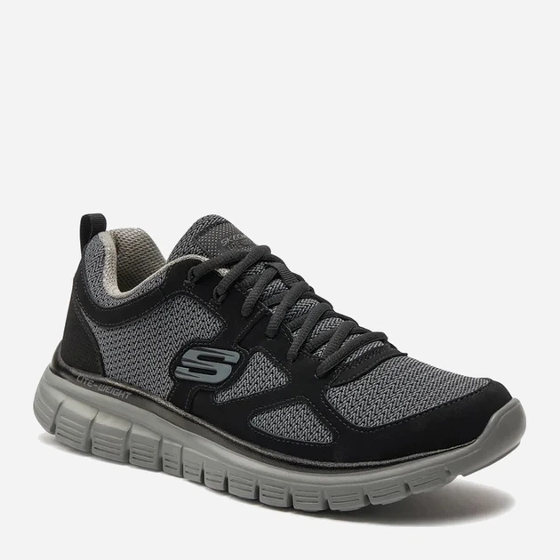 Чоловічі кросівки Skechers Burns Agoura 52635-BKGY 45.5 Чорні (191665339663) - зображення 2