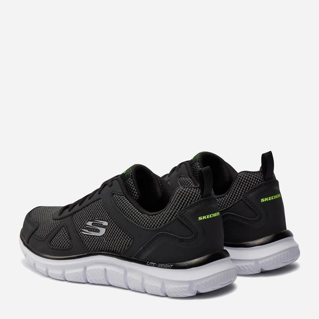 Buty sportowe męskie skórzane Skechers Track Bucolo 52630-BKW 45 Czarne (190872054161) - obraz 5