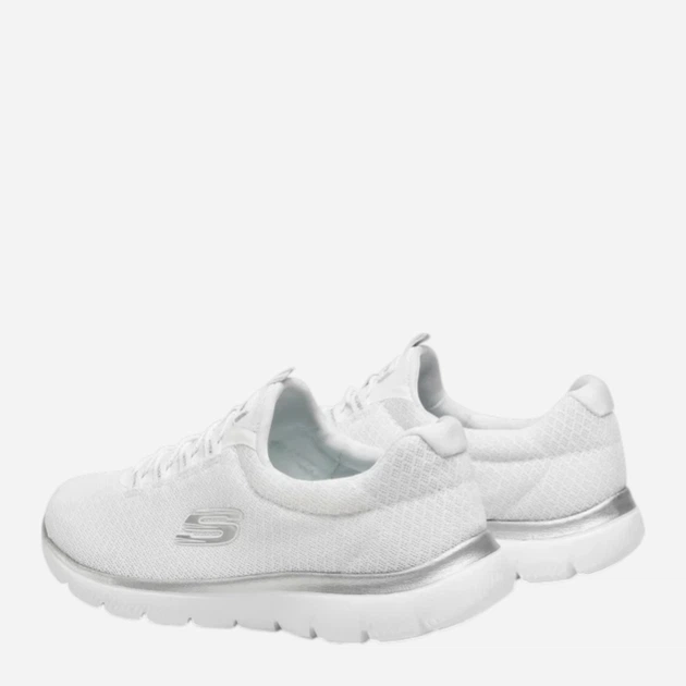 Жіночі кросівки Skechers Summits 12980-WSL 39.5 Білі (191665121596) - зображення 4