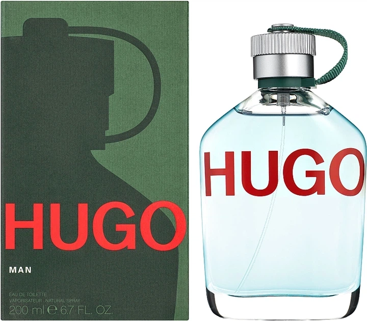 Туалетная вода для мужчин Hugo Boss Hugo Man 200 мл - Фото 1 Туалетная вода для мужчин Hugo Boss Hugo Man 200 мл - изображение 1