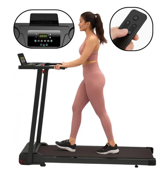 Бігова доріжка Fitonix 12 км/год, до 120 кг, 1,5 HP, регульований нахил, пульт - зображення 8