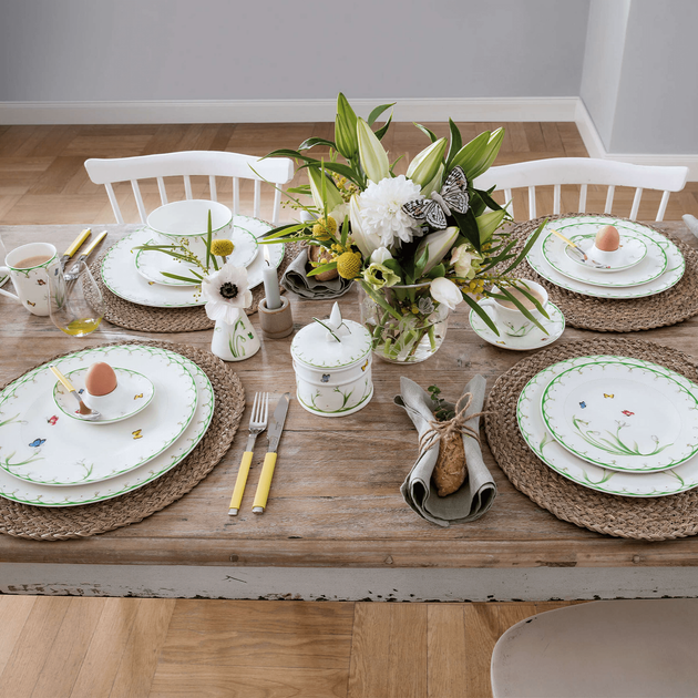 Набір столового посуду для сніданку Villeroy & Boch Colourful Spring з 6 предметів на 2 персони преміальна порцеляна - зображення 7
