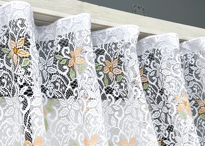 Кухонная арка VR-Textil № 000к жаккард белый 300х195 см (51-256) - Фото 5 Кухонная арка VR-Textil № 000к жаккард белый 300х195 см (51-256) - изображение 5