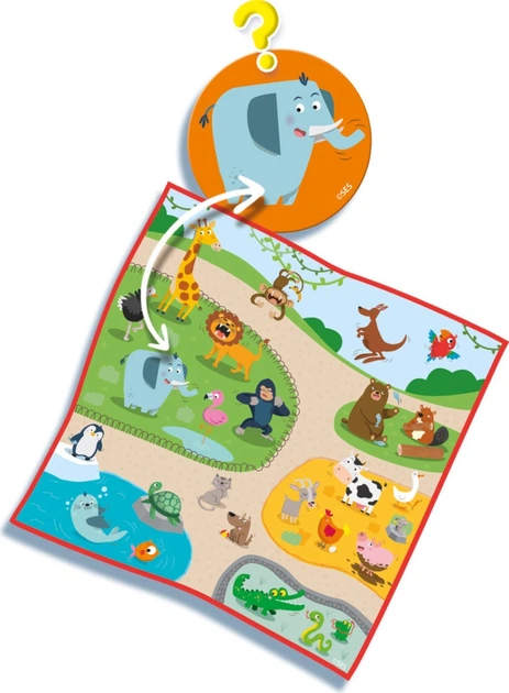 Настільна гра Ses Creative Хто я? Тварини 02283 22839 (8710341022839) - зображення 3