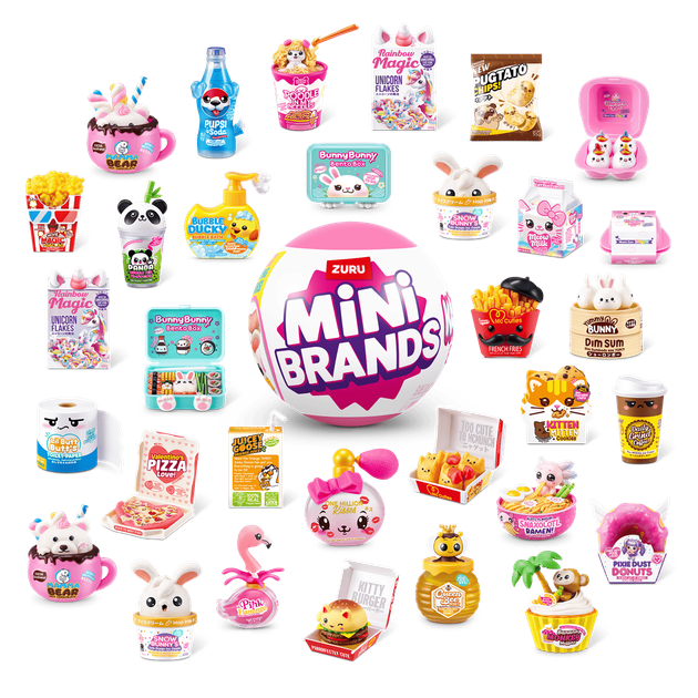 Игровой набор Kawaii Фигурки-сюрпризы ZURU MINI BRANDS (2000003433056) - Фото 8 Игровой набор Kawaii Фигурки-сюрпризы ZURU MINI BRANDS (2000003433056) - изображение 8