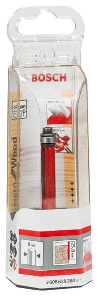 Фреза для выборки заподлицо Professional Expert S8 D9.5 L25.8 Bosch (hoz0013174) - изображение 2