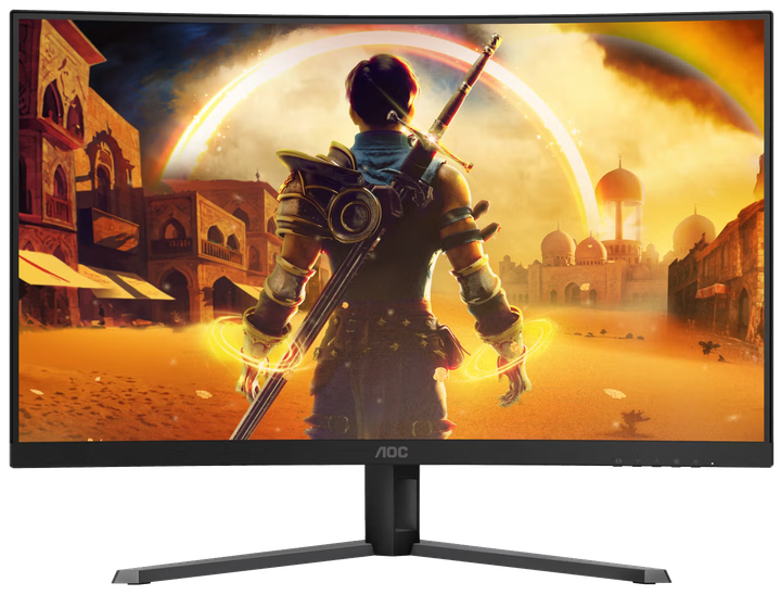 Монiтор TFT AOC 31.5” C32G42ZE VA FHD Curved 240Hz (260 OC) 300nit HDMI DP Black - изображение 3