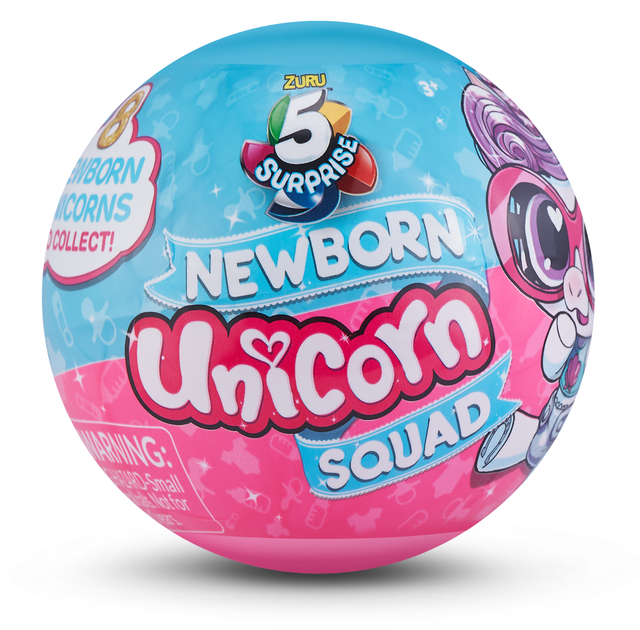 Игровой набор Baby Unicorn фигурки-сюрприз в слое 5 шт. ZURU MINI BRANDS (2000003432967) - изображение 2