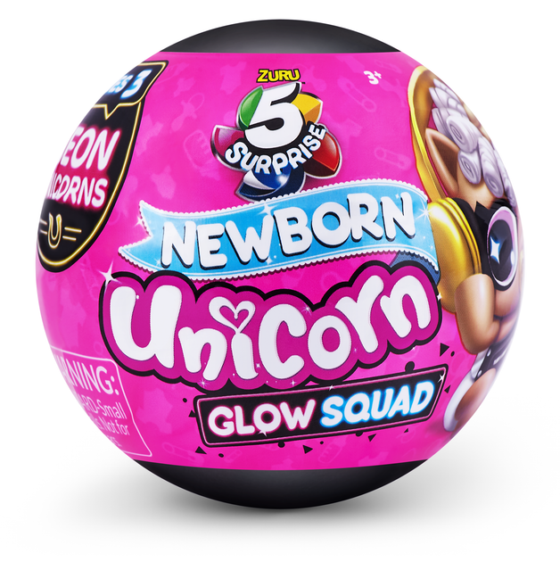Игровой набор Newborn Unicorn Фигурки сюрприз в слое 5 шт. ZURU MINI BRANDS (2000003432981) - изображение 6