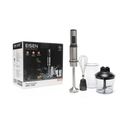 Блендер ручний 1500W EBS-1500 Holmer - зображення 2