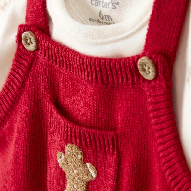 Комплект Carter's 2в1 кофта, комбінезон для хлопчика 55-61 см (1T558710_3M) - Фото 4 Комплект Carter's 2в1 кофта, комбінезон для хлопчика 55-61 см (1T558710_3M) - изображение 4