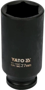 Головка ударна довга 1/2" (27 мм) YATO (YT1047) - зображення 2