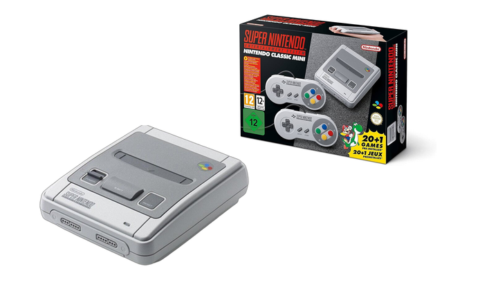 Консоль Nintendo SNES Classic Mini CLV-301 Europe Light Grey + 21 Встроенная Игра + Коробка Без Геймпада Б/У - Фото 2 Консоль Nintendo SNES Classic Mini CLV-301 Europe Light Grey + 21 Встроенная Игра + Коробка Без Геймпада Б/У - изображение 2