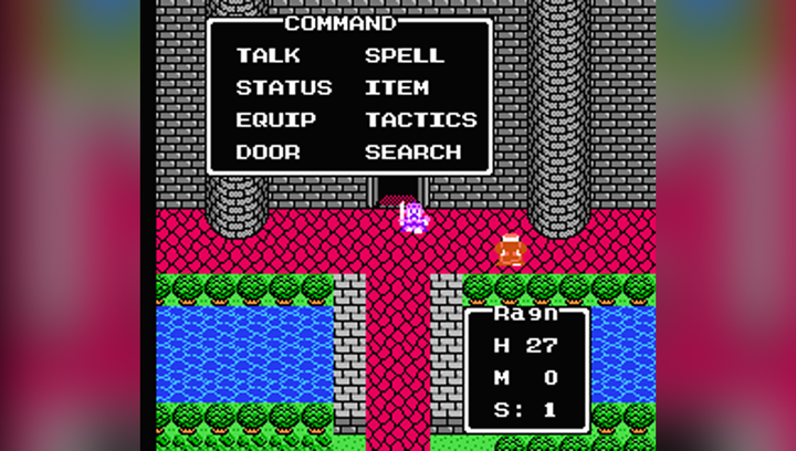 Игра Nintendo Famicom Dendy Dragon Quest IV Японская Версия Только Картридж Б/У - изображение 2