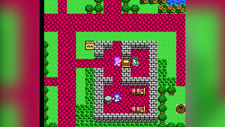 Игра Nintendo Famicom Dendy Dragon Quest IV Японская Версия Только Картридж Б/У - изображение 4