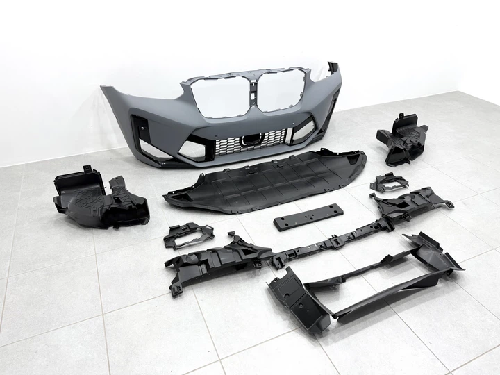 Бампер передний в сборе X3M F97 G01 / X4M F98 G02 LCI 2022-2024 для BMW X3 G01 2018-2024 (9589) - Фото 4 Бампер передний в сборе X3M F97 G01 / X4M F98 G02 LCI 2022-2024 для BMW X3 G01 2018-2024 (9589) - изображение 4
