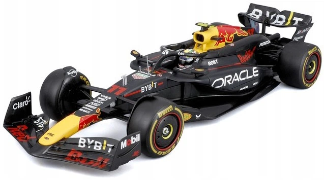 Металева модель автомобіля Bburago Formula Oracle RB20 S. Perez 1:24 28056_11 (4893993020010) - зображення 4