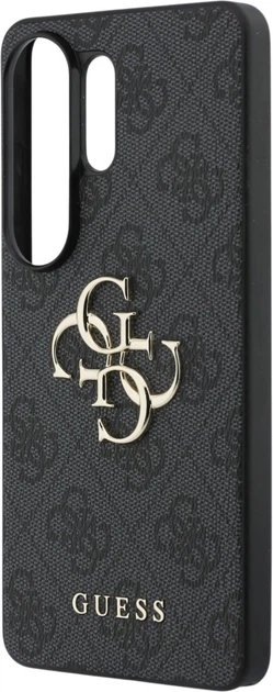 Etui plecki Guess 4G Big Metal Logo do Samsung Galaxy S26 Ultra Black (3666339613716) - obraz 6