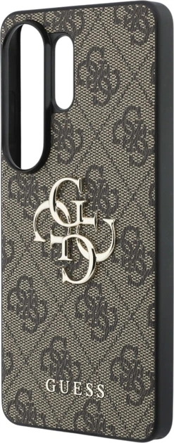 Etui plecki Guess 4G Big Metal Logo do Samsung Galaxy S26 Ultra Brown (3666339613747) - obraz 6