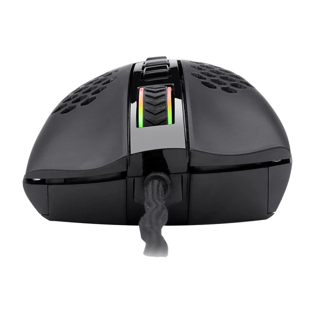 Миша Redragon Storm M808 RGB Optical, ігрова, 12400dpi., 7кн., Ultralight чорна - зображення 5
