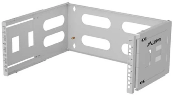 Настінне кріплення Lanberg 19" 4U 497x400/240 Grey (FB01-5404-10S) - зображення 2