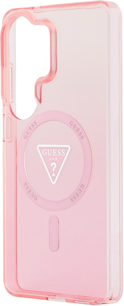 Etui Guess IML Gradient Triangle MagSafe do Samsung Galaxy S26 Ultra Pink (3666339613686) - obraz 6