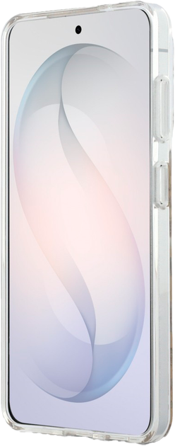 Etui Guess IML Leopard Print Triangle MagSafe do Samsung Galaxy S26 Bronze (3666339613907) - obraz 5