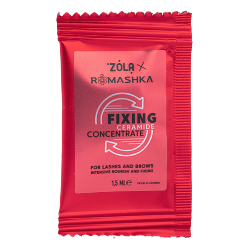 Фиксирующий концентрат в саше Zola Romashka Fixing Ceramide Concentrate 1.5 мл х 1 шт - изображение 2