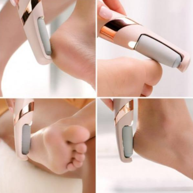 Пемза для пяток Pretty Girl Flawless Pedi электрическая, с двумя насадками - Фото 5 Пемза для пяток Pretty Girl Flawless Pedi электрическая, с двумя насадками - изображение 5