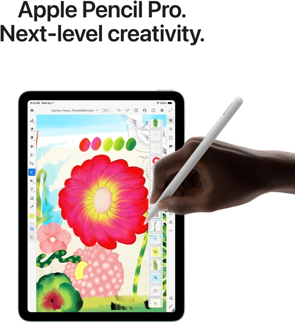 Планшет Apple iPad Air 13" M4 2026 Wi-Fi 256GB Purple (MH5X4TY/A) - зображення 6